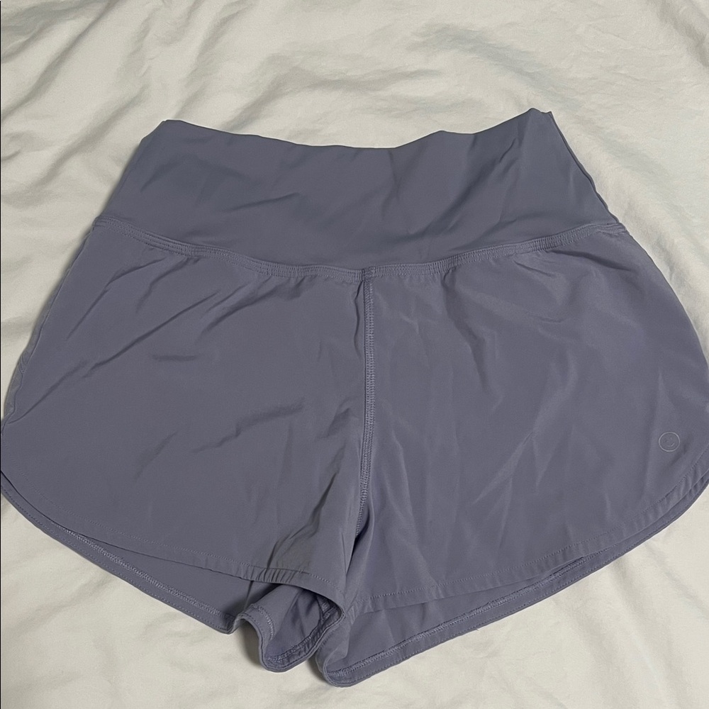 Gilly Hicks Gray Athletic Shorts with Wide Waistband